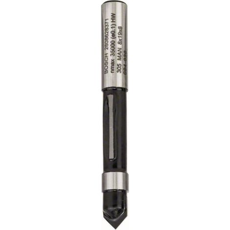 Bosch Accessories 2608628371 Kopierfräser Hartmetall Länge 64 mm Produktabmessung, Ø 8 mm Schaftd (1/4)