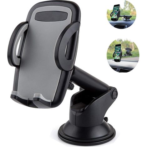 Supporto da auto per cruscotto per telefoni cellulari per iPhone Xs Max R 8 Plus 7 6S SE Samsung Galaxy S9 S8 Edge S7 S6 Note 9 e altri smartphone