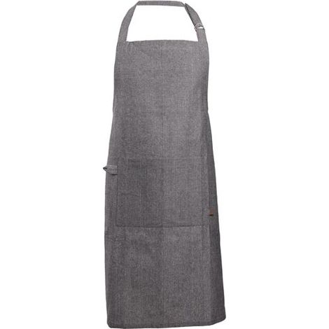 grembiule 68 x 85 cm nero chambray - stoffa - cozy & trendy