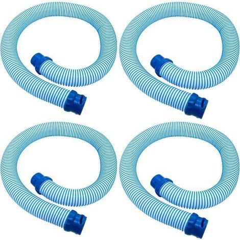 Set di 4 sezioni di tubo Twist Lock Zodiac MX6 MX8, 4 x 1 m, per robot idraulici per la pulizia delle piscine, colore blu. (1/4)