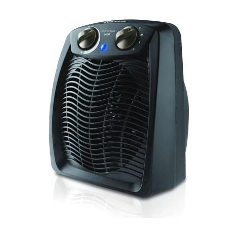 CALEFACTOR TAURUS TROPICANO 2400 NEGRO, VERTICAL, 2400W. 2 INTENSIDADES, FUNCION VENTILADOR