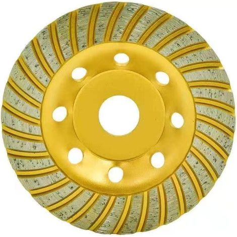 Disque Meule Diamant 180 à Poncer Béton Granit Pierre. Meule poncage surfacege Meuleuse 180 Professionnelle,AAFGVC (1/3)