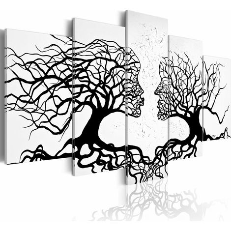 Tableau le baiser du vent - 200 x 100 cm (1/4)