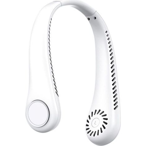 Ventilatore da collo USB silenzioso, di lunga durata e a mani libere, con 3 potenti velocità. (1/3)