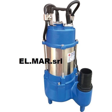 1 HP 750 W Monofase Leporis SANSONE 750 Elettropompa Sommersa Acque NERE