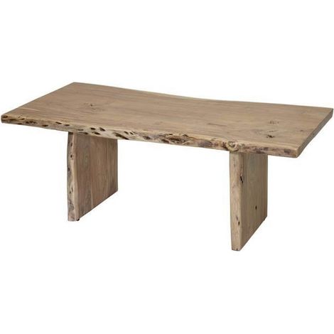 Couchtisch Akazie 120x60x45 natur lackiert PURE ACACIA 307