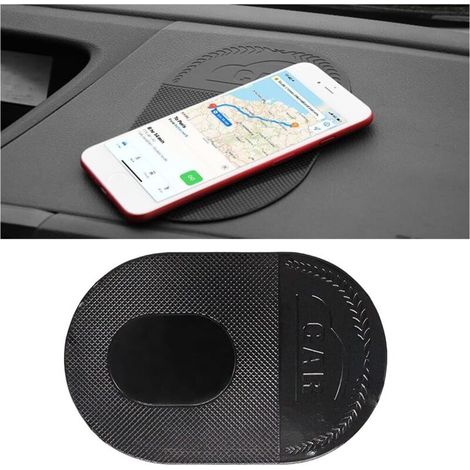 Tapis Antidérapant Universel Tapis Antidérapant Voiture Décoration, Tapis-Antidérapant Voiture Tapis Antidérapant Silicone Tableau Bord Voiture, Coussinets Antidérapants Silicone Tableau Bord (1/5)