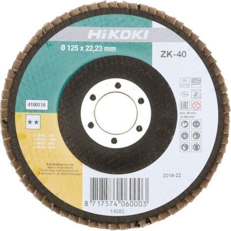 Disque abrasif à lamelles HIKOKI 4100116