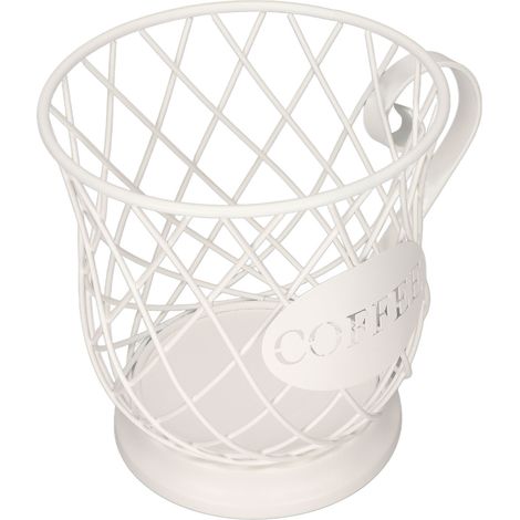 Porte-capsules de café en fer blanc, grande capacité, pour la maison, le bureau et les cafés. (1/5)