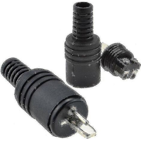 Connecteur DIN 2 broches, vis de connexion haut-parleur et hi-fi (1/2)