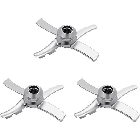 Set mit 3 Ersatzklingen für Ninja Creami Eismaschinen der NC300-Serie, Rührklingen kompatibel mit NC301, CN305A und CN301CO. (1/5)