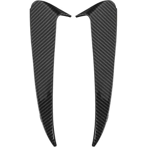 Alerón trasero de fibra de carbono con cubierta de ventilación lateral, compatible con Mercedes-Benz Clase C W205 C43 C63 AMG 2014-2019. (1/5)