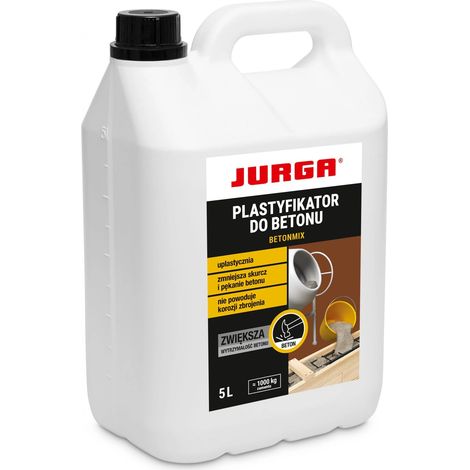 Plastifiant pour béton Jurga Betonmix 5 l