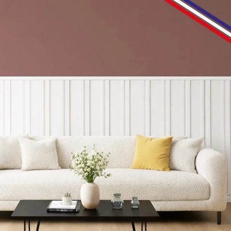 Kit de moulures murales en bois à 26 tasseaux de 150 cm - Pin des Landes - Prêt à coller et peindre - Iris - 3 mètres - Fabrication française (1/5)