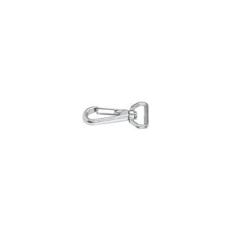 mousqueton à émerillon pour sangle inox A4