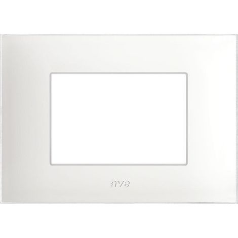 Placca Young44 Bianco Totale 3M AVE 44PJ03BT (1/2)
