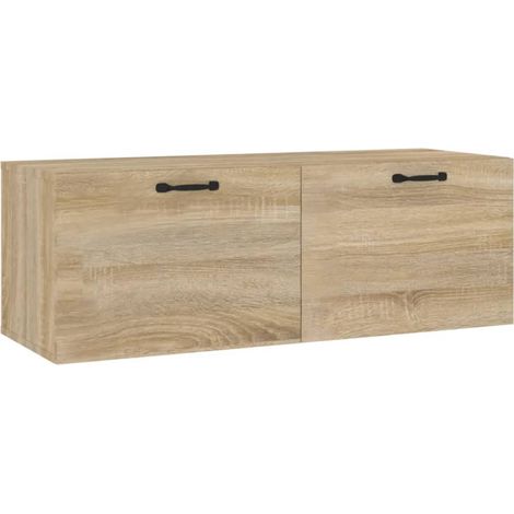 Maison Exclusive - Mobile Pensile Rovere Sonoma 100x36,5x35 cm Legno Multistrato