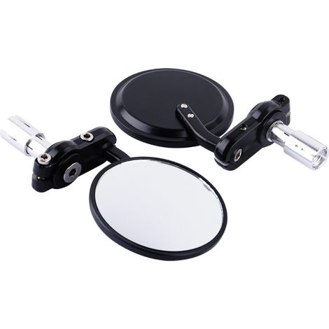 Adatto a lenti in vetro convesse, offre un ampio campo visivo per una guida sicura, antiriflesso, antiurto e anticorrosione, facile da installare, specchio sferico pieghevole.