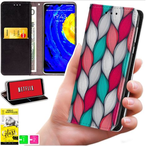 Brieftaschenhülle für Oppo Reno 15 5G – Blue Moon Cover Print + 9H-Glas (1/5)