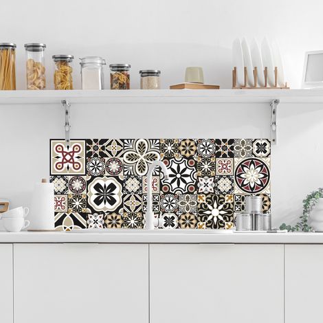 Crédence cuisine adhésive autocollante BROWNSHADE - 120 x 50 cm (1/4)