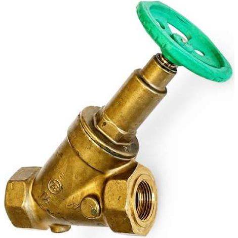 BRUSE Kommunalventil Freistromventil 1 1/2" - 1" DN40 - DN25 ohne Entleerung nichtsteigende Spindel
