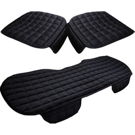 Housse de Siège Auto, Universel Antidérapant Protection Siege Voiture, 3PCS Housse Siege Voiture du Coussin (1/5)