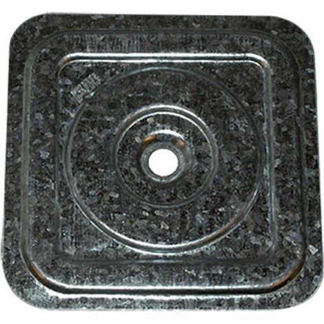 Rondelle Carrée Fixation ISOLATION 6X64 Acier zingué-1 pièce
