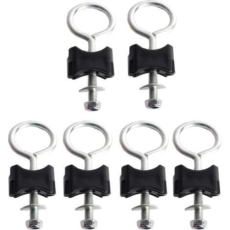 Lot de 6 Accessoires de Trampoline, vis de Trampoline, vis pour Fixer Le Trampoline, Convient pour Les Grands Trampolines et Petits Trampolines (1/5)