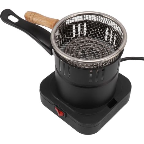 Brûleur à charbon de bois portable et léger, allume-feu électrique, prise UE 220 V (1/5)