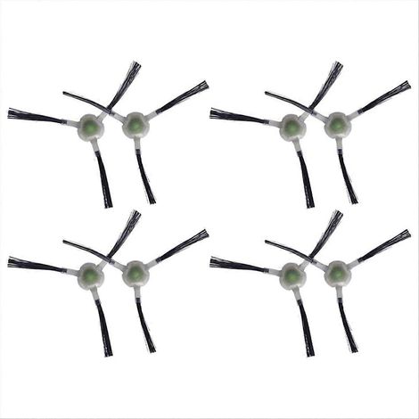 Satz mit 8 Ersatz-Seitenbürsten für Staubsauger M210, M210S, M210B und M213 (Teilenummer 3: Seitenbürsten).