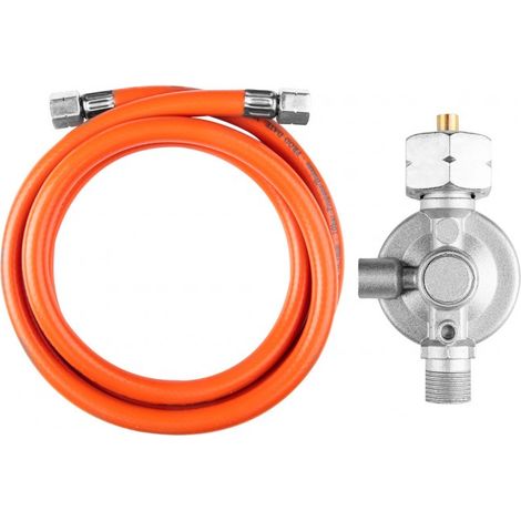 Régulateur de pression de gaz et tuyau de 1,5 m, pour le marché polonais, pour bouteilles de 50 kW (1/4)