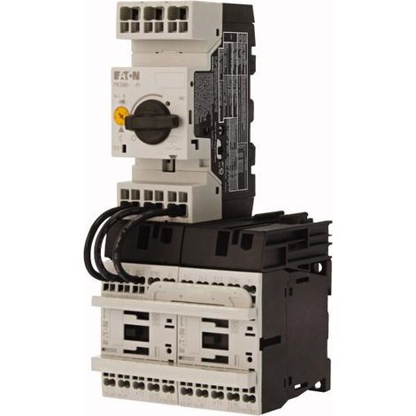 Démarreur inverseur 380V 415V: 0.75KW Ir 1.6 2.5 A 24V DC Bornes Push In 000199599 EATON MSC R 2,5 M7(24VDC) PI