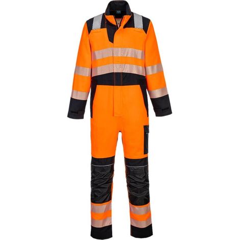 Tuta PORTWEST Modaflame PW3 HV Arancione Arancione / Nero XL