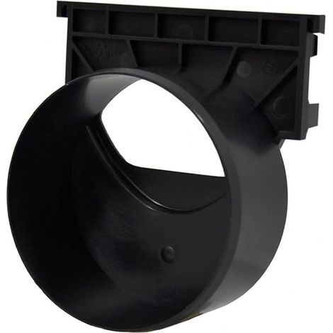 Hexaline Front Wall with End Cap, Side Drain Pipe, Drainage Channel (1/5)