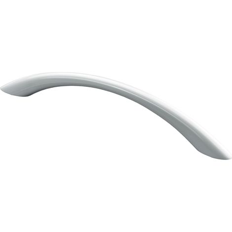 Hettich Möbelgriff Kunststoff weiß 12,0 x 165,0 x 30,0 mm - 1 Stück Möbelgriff
