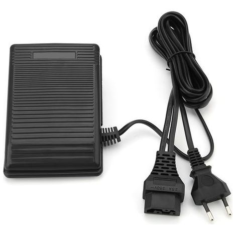 Commutateur de pédale de contrleur de pied momentané pièces de Machine à coudre prise ue 220V. (1/5)