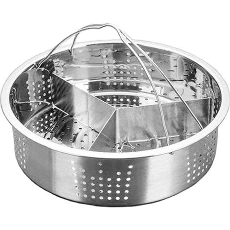 Ensemble de séparateurs en acier inoxydable avec panier métallique pour la cuisson (1/2)