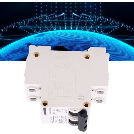 Disjoncteur miniature BAOYIDZ47X-63 25 A 400 V AC/DC 2P pour systèmes photovoltaïques à panneaux solaires, montage sur rail DIN (1/5)