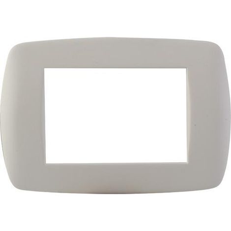 COPRINTERRUTTORE LIVING MODERN BIANCO 3 POSTI MAURER