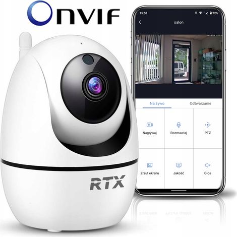 Cámara RTX P2P AUDIO WiFi SEGUIMIENTO IR SD ONVIF (1/5)
