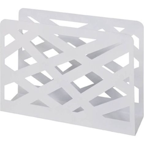 Porte-Revues en Métal "Lola" 35cm Blanc