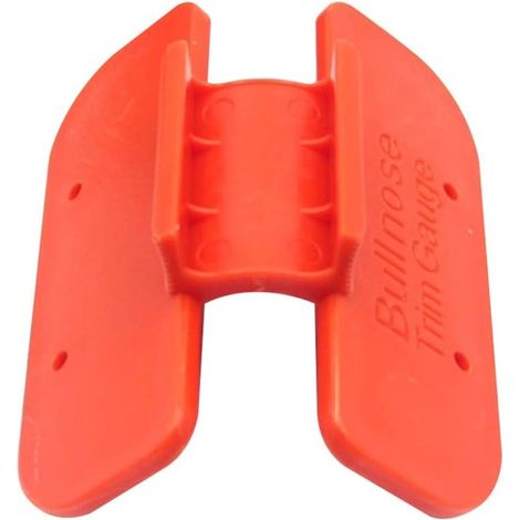Plantilla de borde con esquinas redondeadas de 1,9 cm, herramienta de trazado y marcado para trabajos de carpintería. (1/2)
