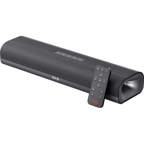 Barre de Son de Jeu PC pour TV avec Son Surround virtuel, 2 Pilotes de Gamme complète, Tube de Basse, Design Compact, Compatible HDMI/AUX/Optique, Connexion sans Fil Bluetooth 5.0 (1/5)