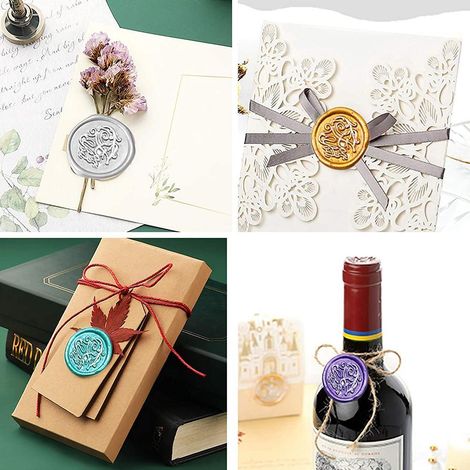 Poêle à Cire à Cacheter Rétro, Four de Fusion pour Artisanat et Cadeaux