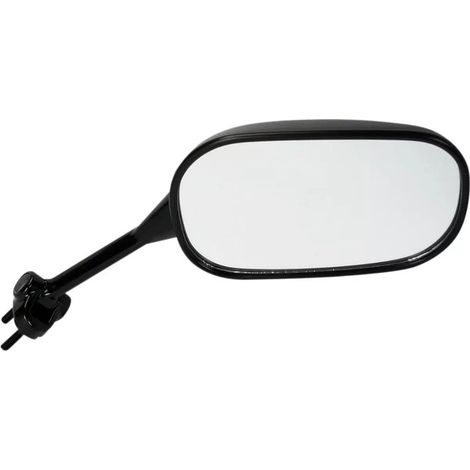 Espejo Emgo 2025/02 para Kawasaki EX 650 R Ninja '06-'08, lado derecho (OEM: 56001-0044), color negro (modelo original) (homologación). (1/2)