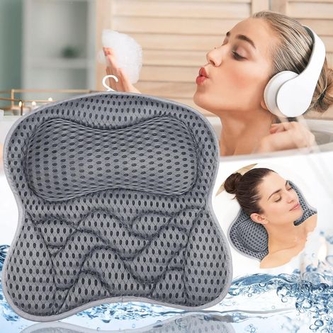 Coussin Bain 4D 6 Ventouses Antidérapant pour Spa Jacuzzi (1/3)
