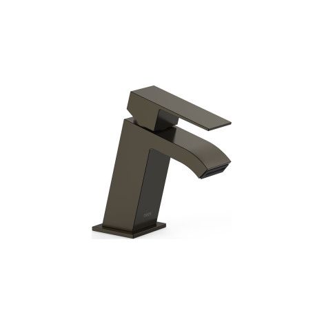 Mitigeur incliné pour lavabo Noir Bronze - TRES 00620101KMB (1/2)