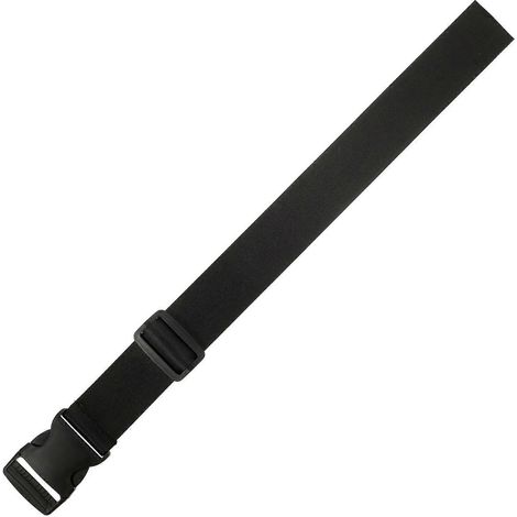 Rallonge de sangle élastique pour sac banane, boucle de rallonge de 50 cm-59.00X6.00X1.00CM-Black (1/2)
