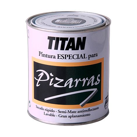Peinture tableau noir 750 ml 1801 Titan (1/2)