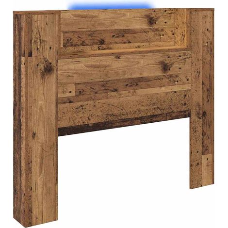 Maison Exclusive - Cabecero Madera envejecida Madera de ingenierí